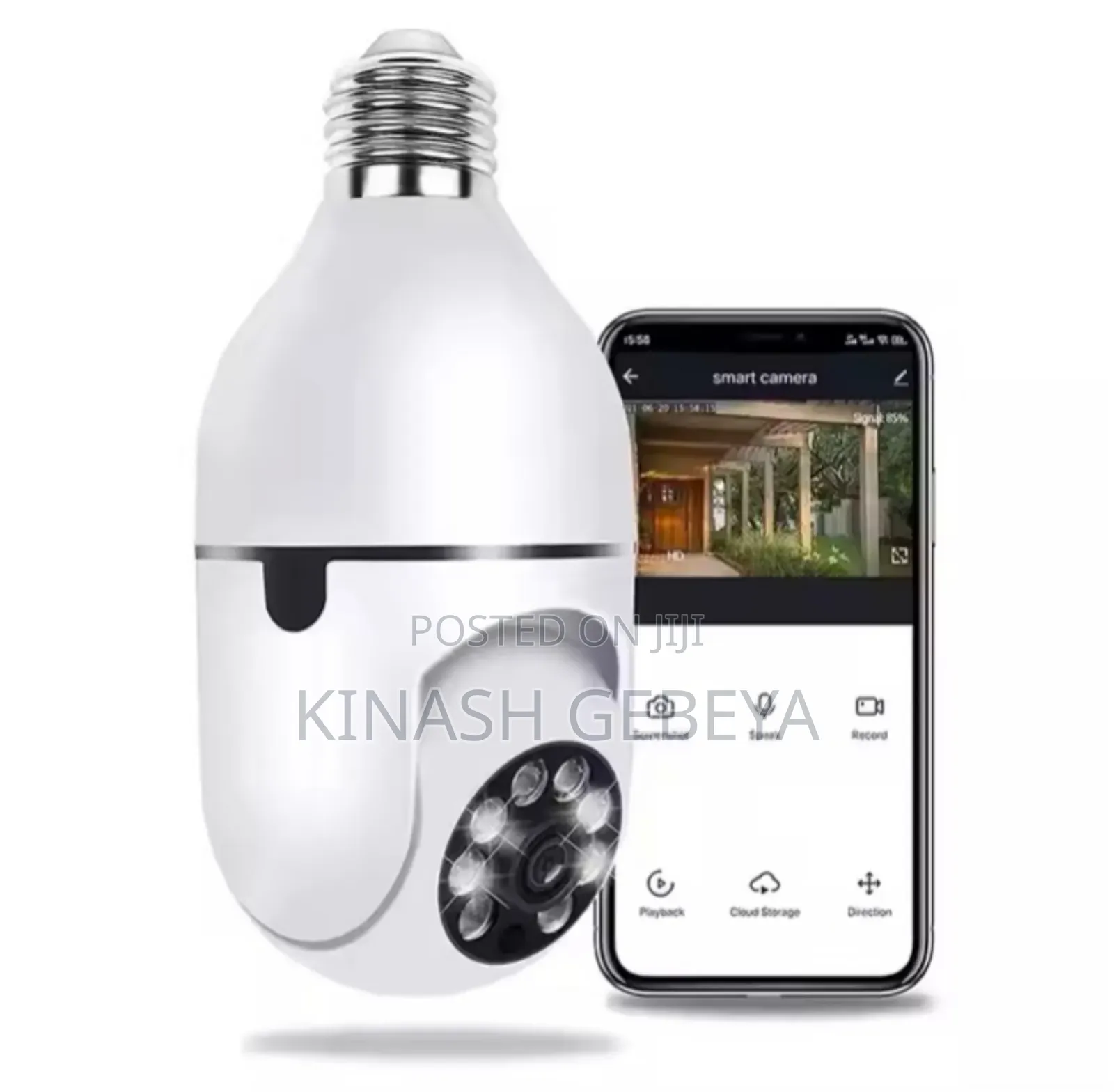 High Quality Light Bulb Security Camera