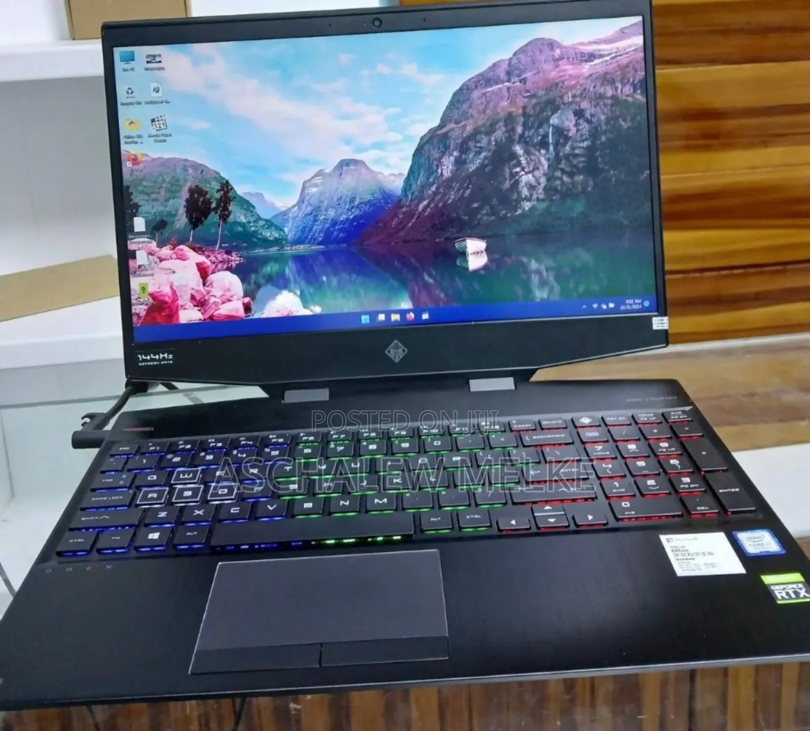 New Laptop HP Omen 15 16GB Intel Core I7 SSD 512GB