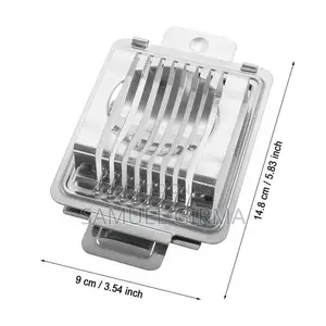 Egg Slicer
 የተቀቀለ እንቁላል እና ፍራፍሬ መሰንጠቂያ