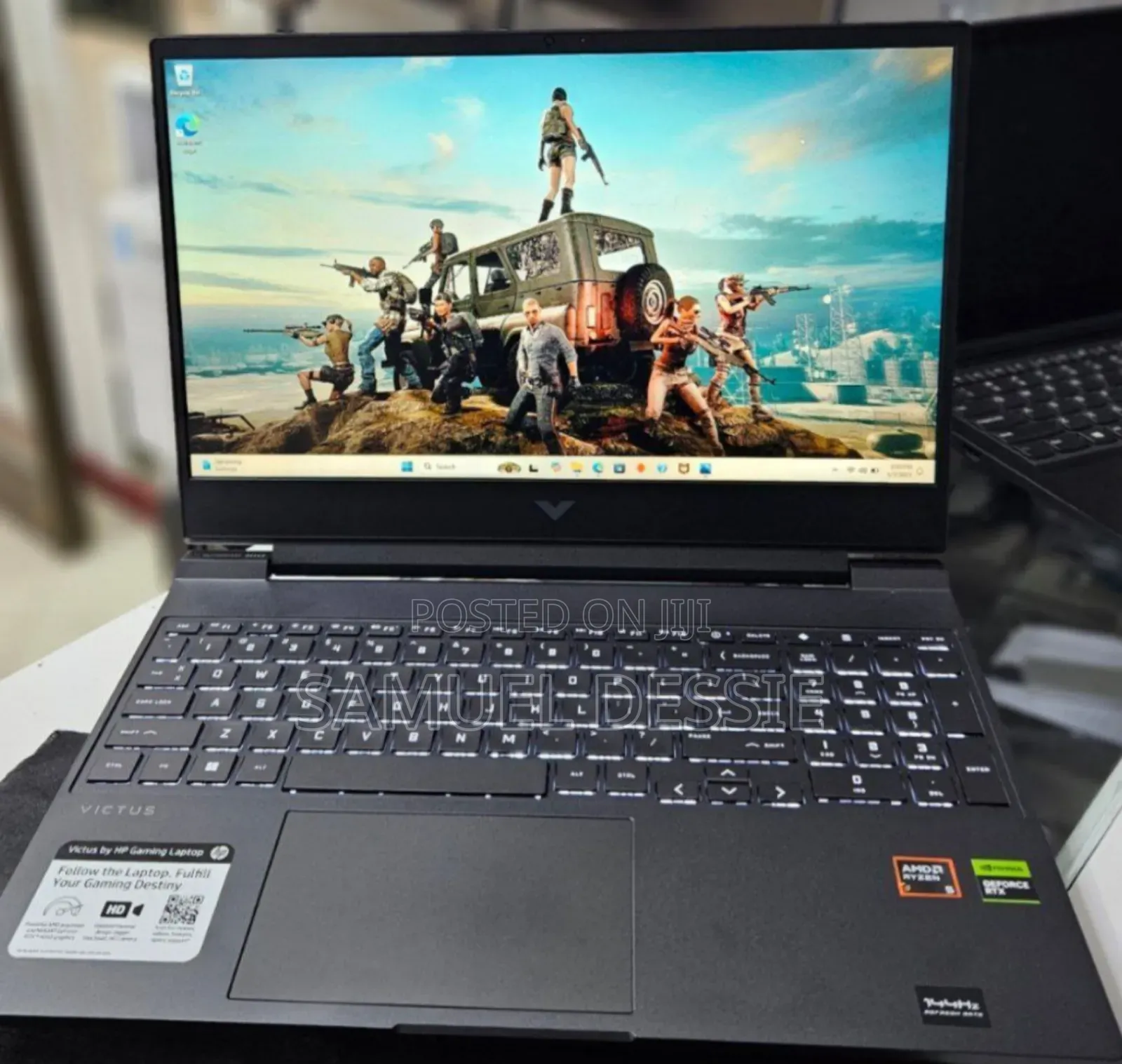 New Laptop HP Victus 15 16GB AMD Ryzen 5 SSD 512GB