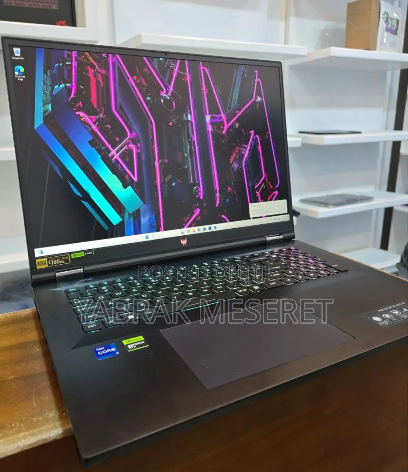 New Laptop Acer Predator Helios 18 PH18-71 16GB Intel Core I5 SSD 1T