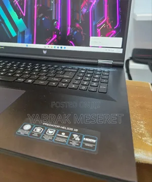 New Laptop Acer Predator Helios 18 PH18-71 16GB Intel Core I5 SSD 1T