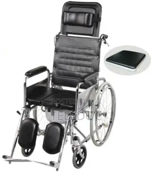 Photo - Reclining Commode Wheelchairs With Leg Support Pad