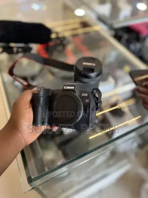 Eos R Canon With Silver Lens
