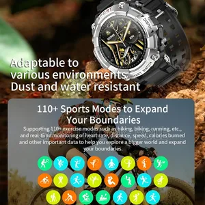 Hainoteko RW-27 Smartwatch With Earphones