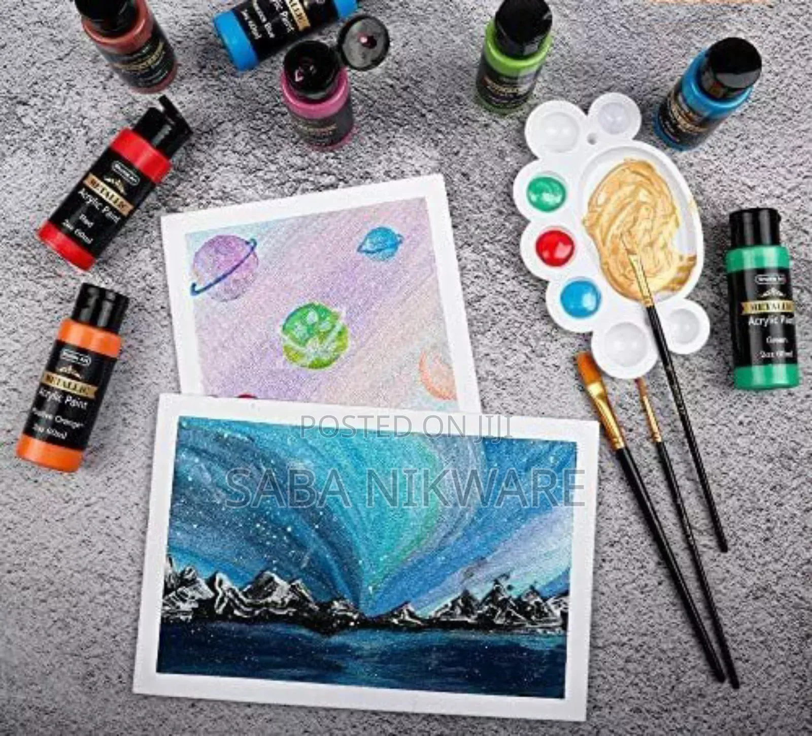 Metallic Acrylic Set