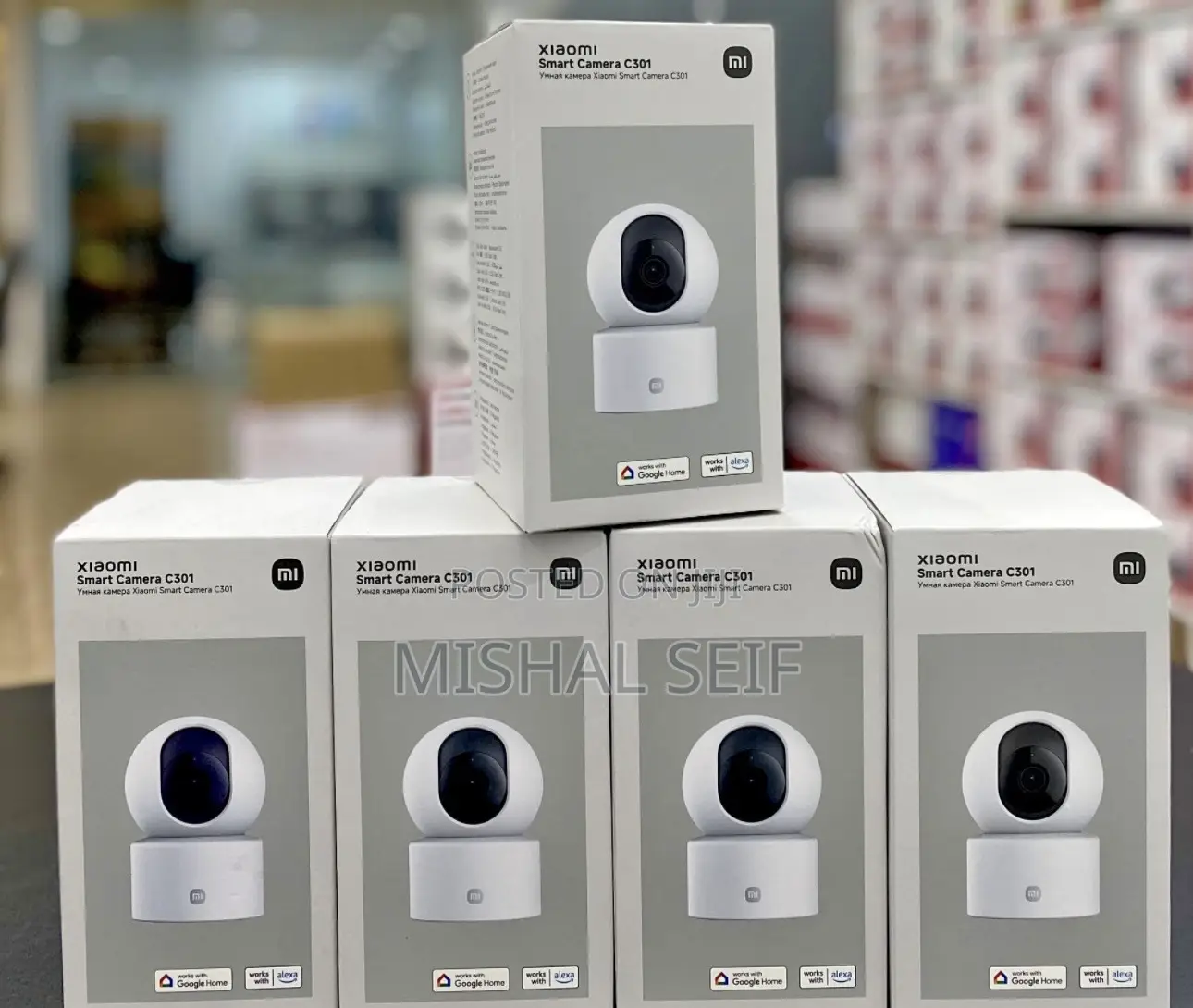 Mi Security Camera 360 Degree Rotation C301