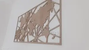 Woody World Map Perfectly Designed for Office