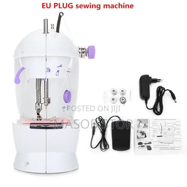 Portable Mini Electric Sewing Machine/ የልብስ ስፌት ማሽን