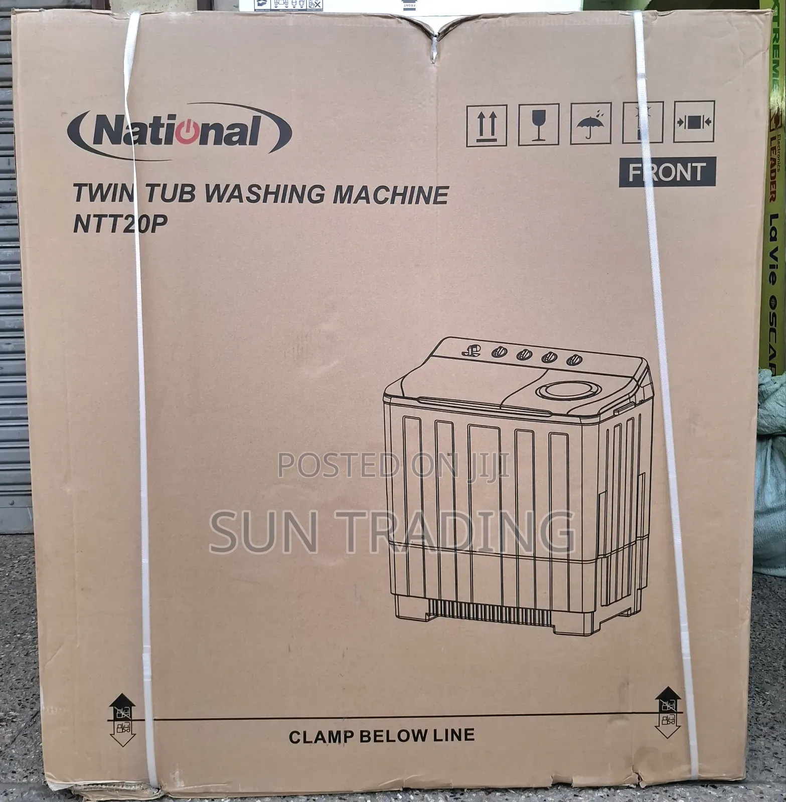 National 16kg 20kg Twin Tub Copper Motor Washing Machines