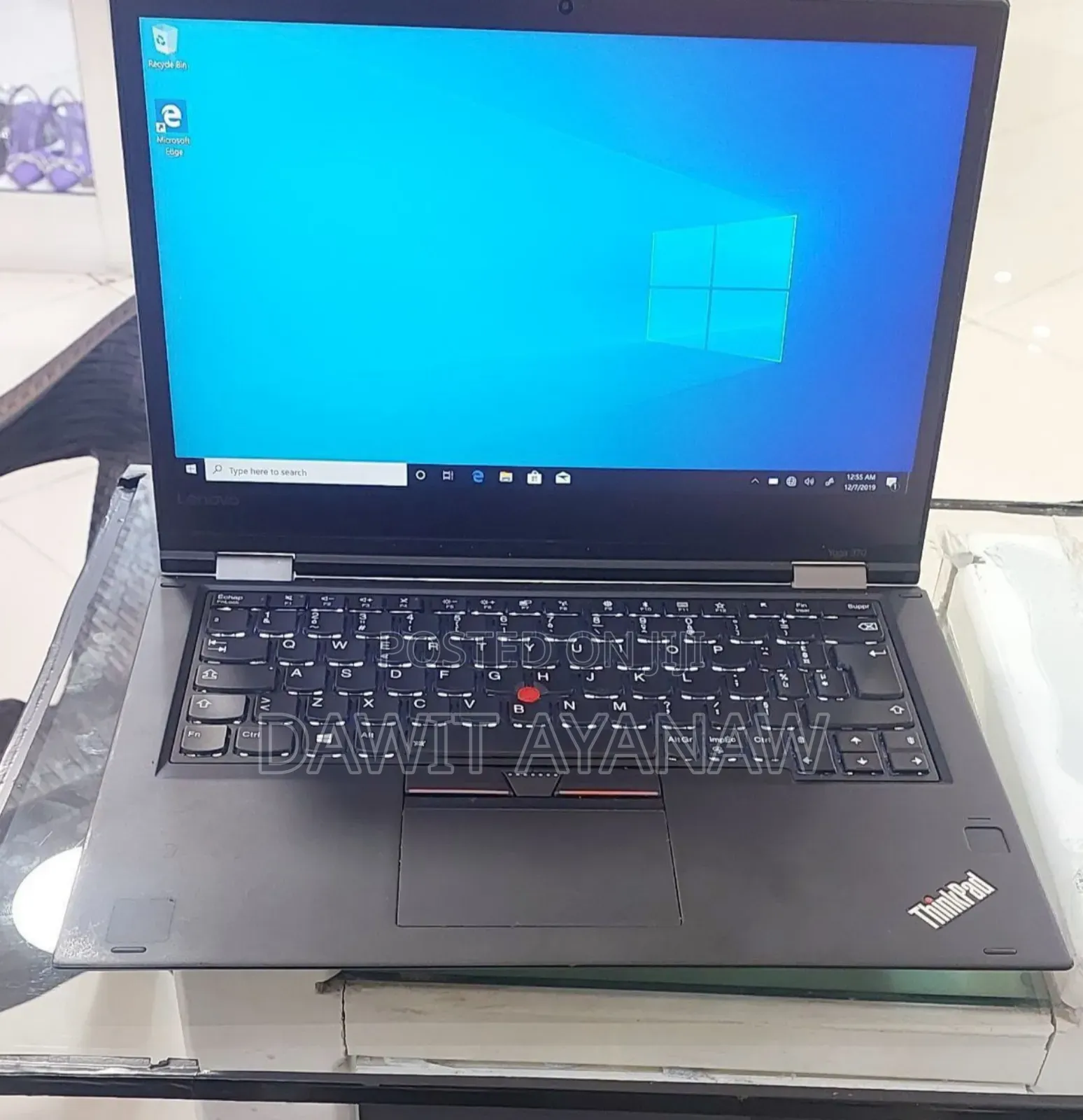 New Laptop Lenovo ThinkPad Yoga 370 8GB Intel Core I5 SSD 512GB