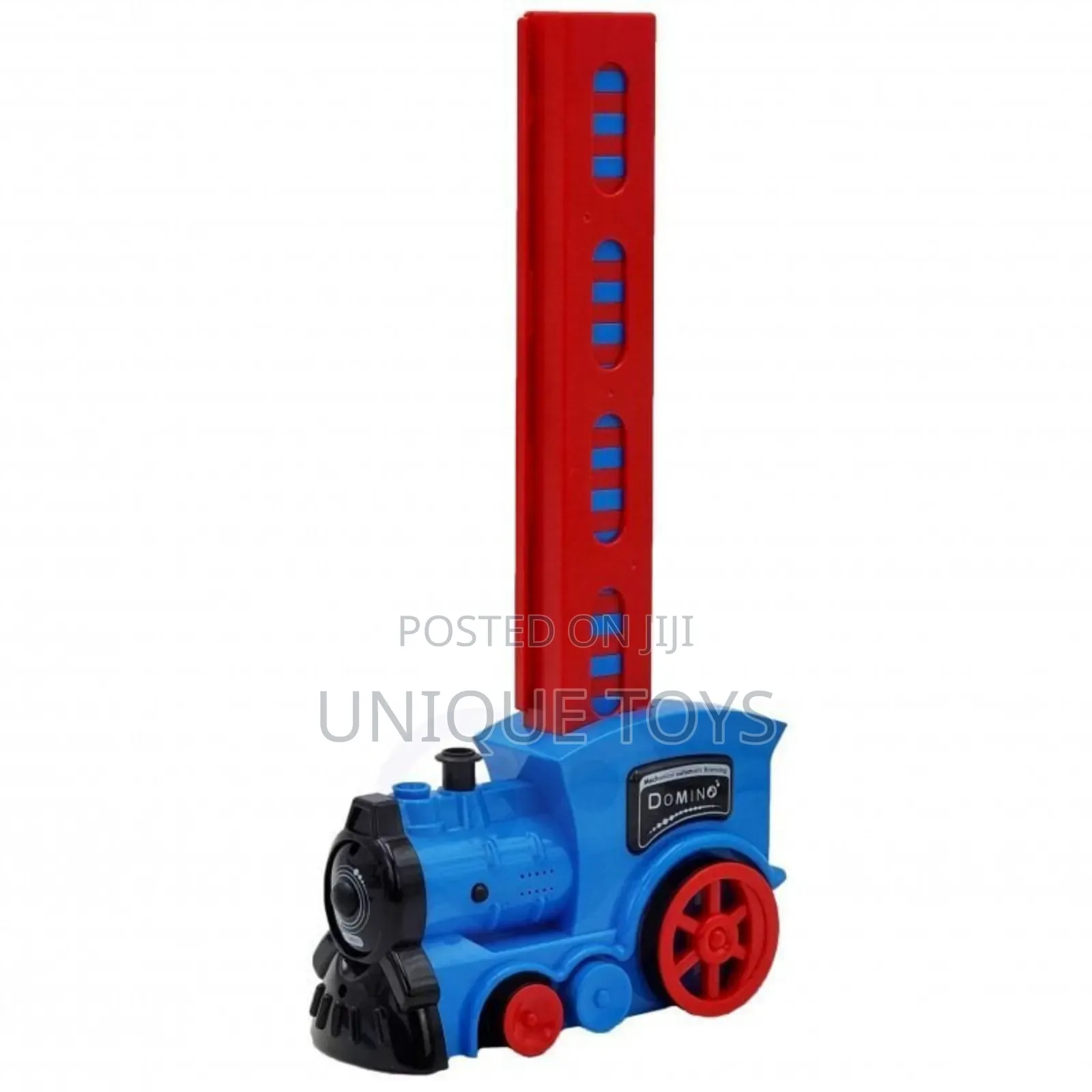 2-in-1 Domino - Steam Train, Woopie, 80 PCS Dominoes