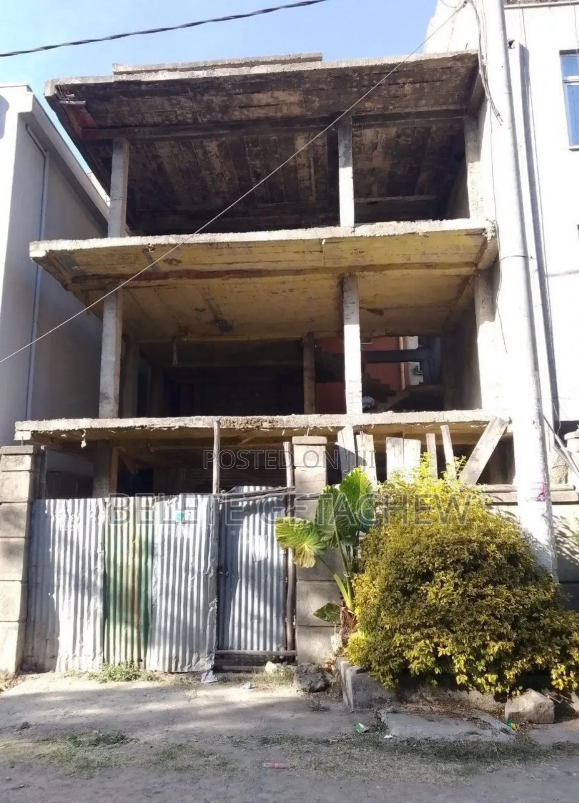 Semit Fyelbet, G+3 Skeleton for Sale 94sqm