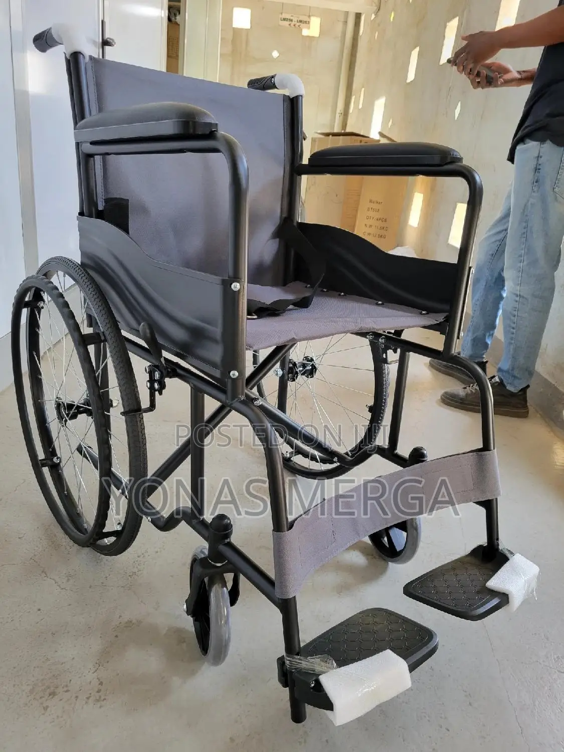 Folding Metal Steel Wheelchair₭₭声yuwell Wheelchair√品ዊልቼር