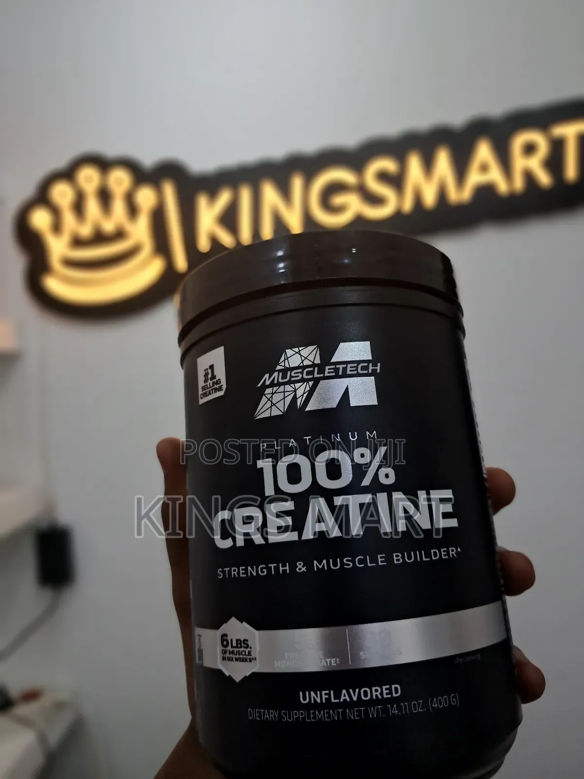 Muscle Tech Platinum Creatine Monohydrate 400 Gm