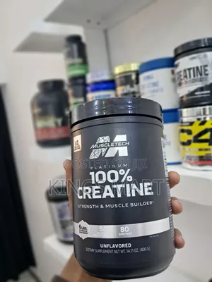 Photo - Platinum 100% Creatine Monohydrate 80 Serving