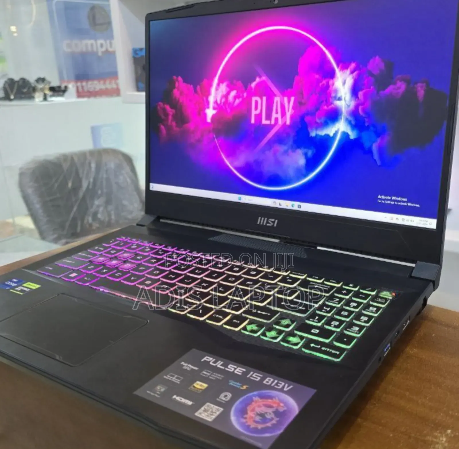 New Laptop MSI Pulse GL76 16GB Intel Core I7 SSD 1T