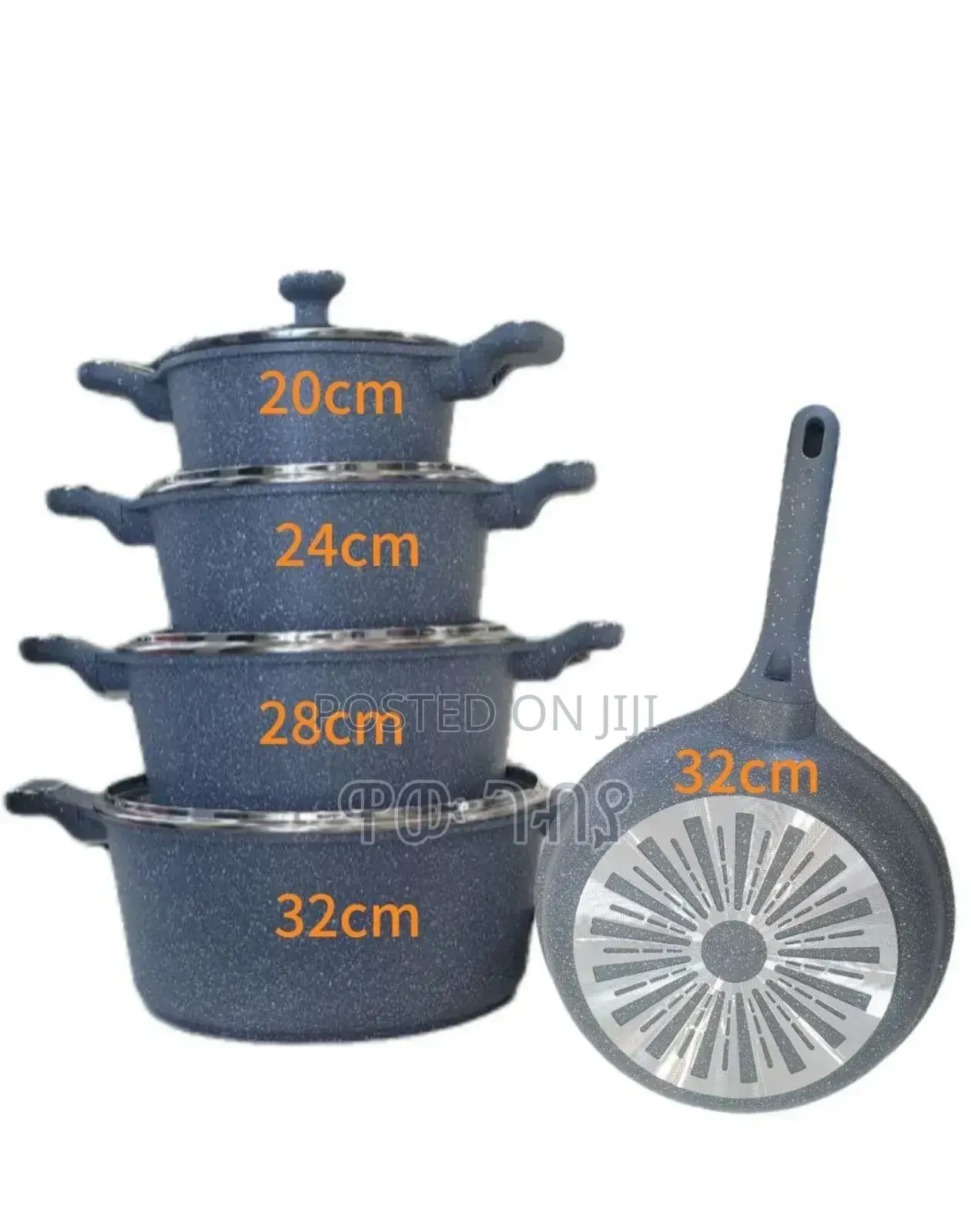 5pcs Momcoc Home and Kitchen Cookware