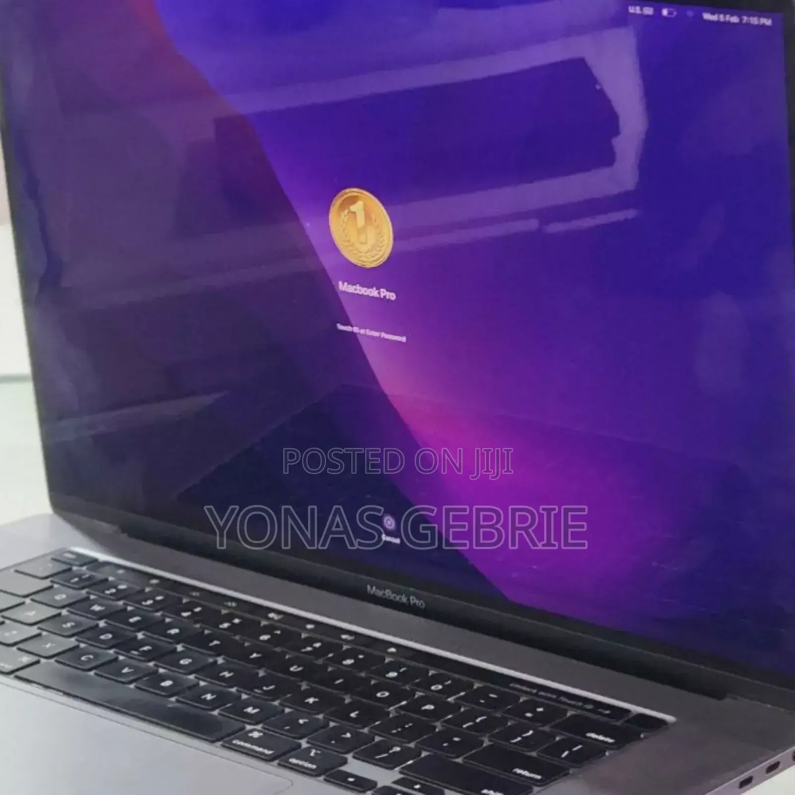 New Laptop Apple MacBook Pro 2019 16GB Intel Core I9 SSD 1T