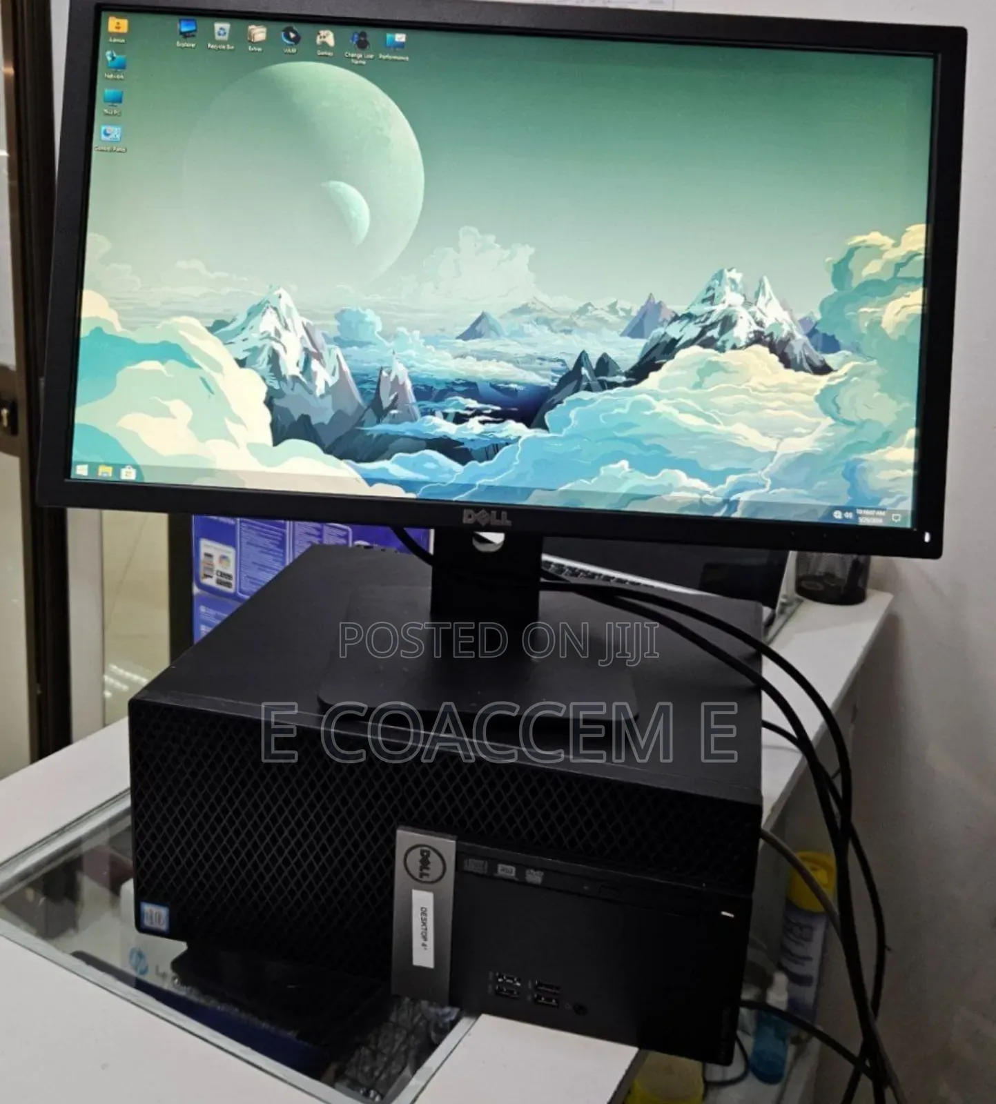 New Desktop Computer Dell 4GB Intel Core I5 HDD+SSD 250GB