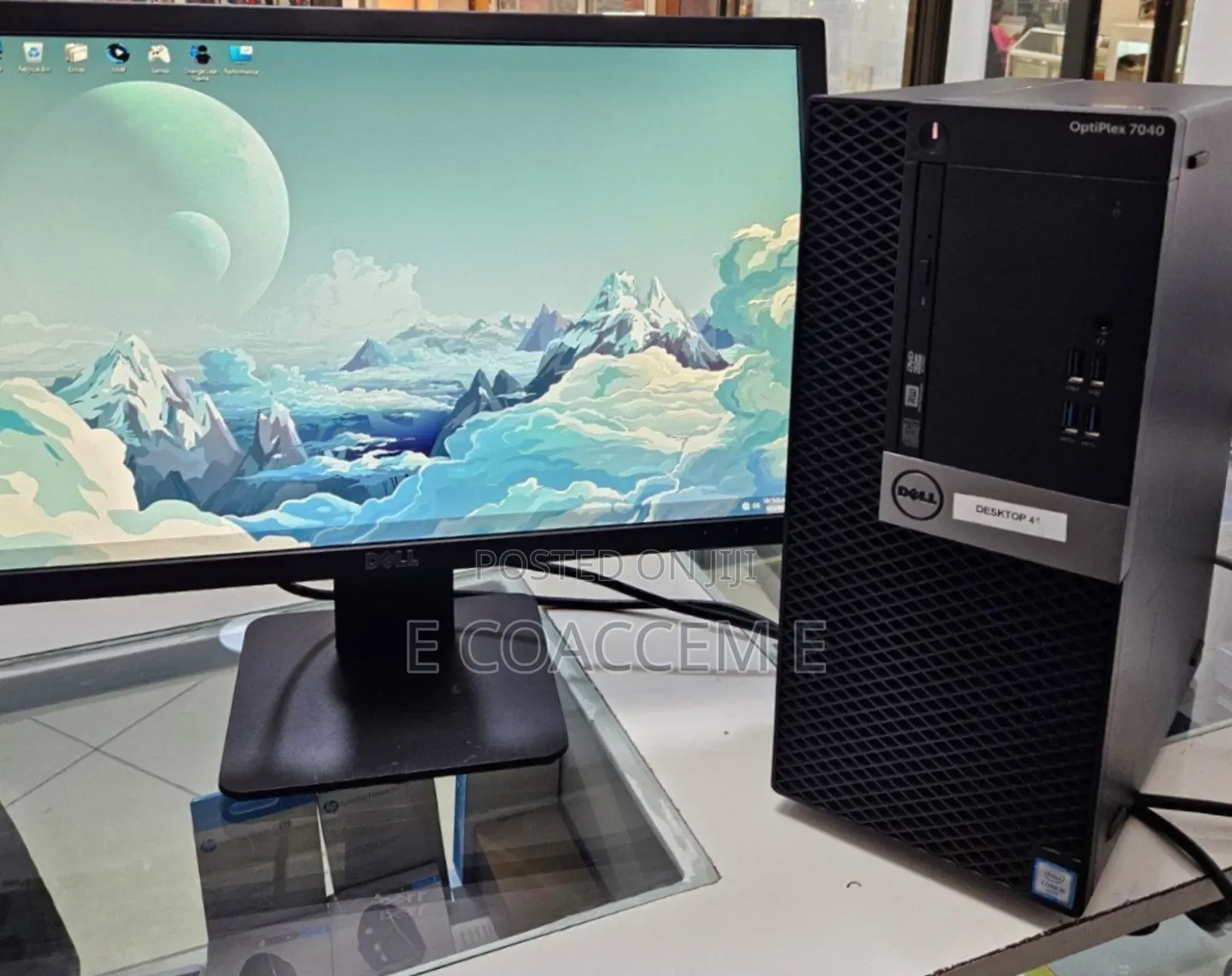 New Desktop Computer Dell 4GB Intel Core I5 HDD+SSD 250GB