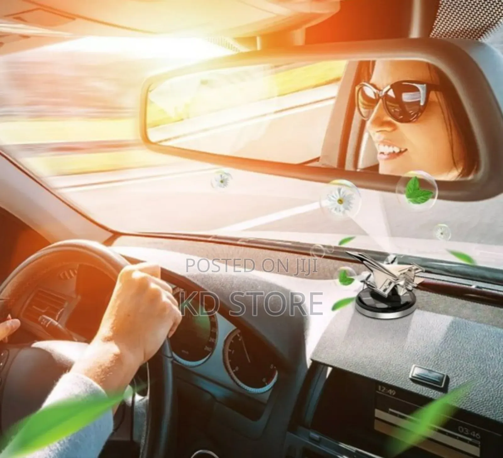 Car Solar Vortex Aromatherapy