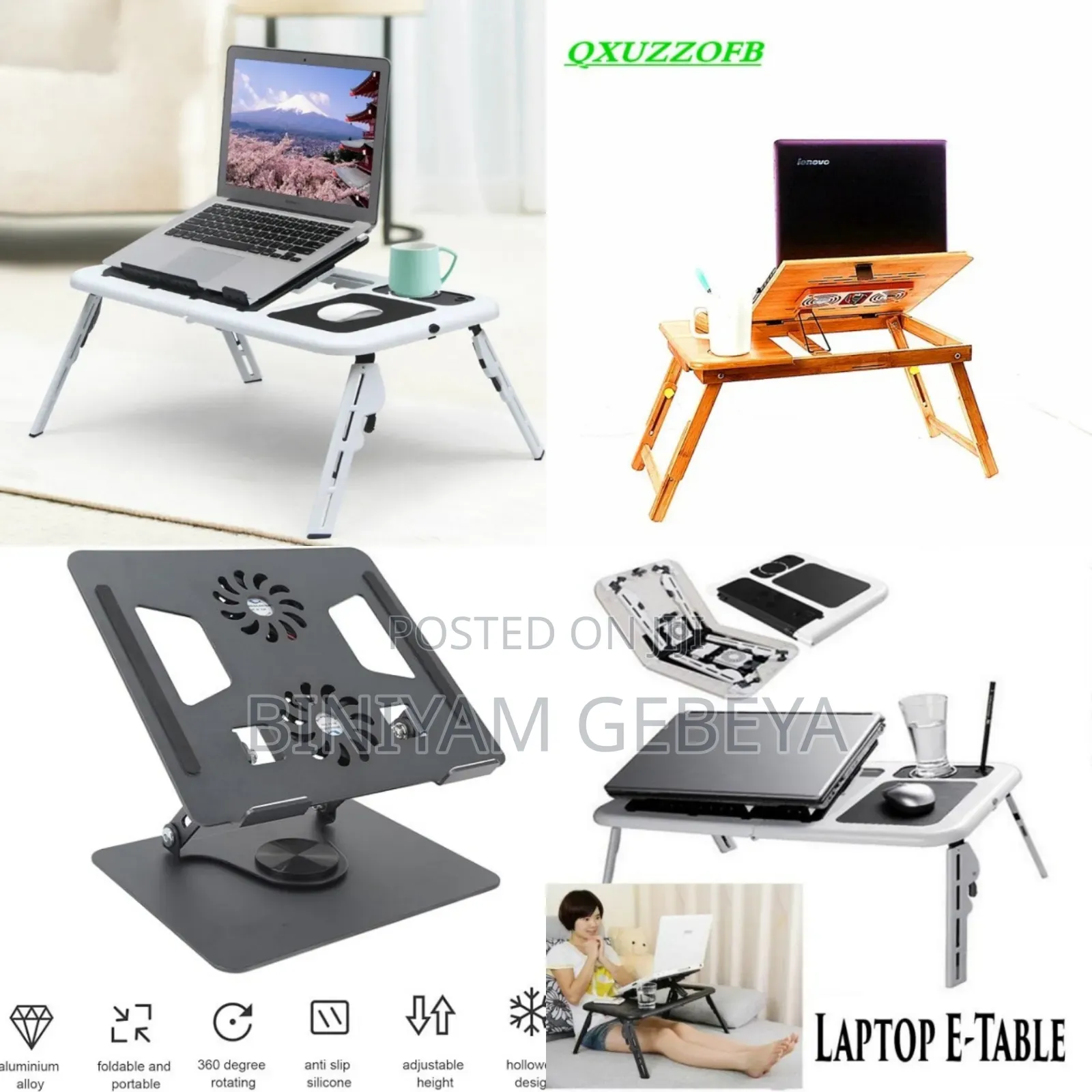 Original Laptop Tabel With Fans እኛ ጋር ያገኛሉ!