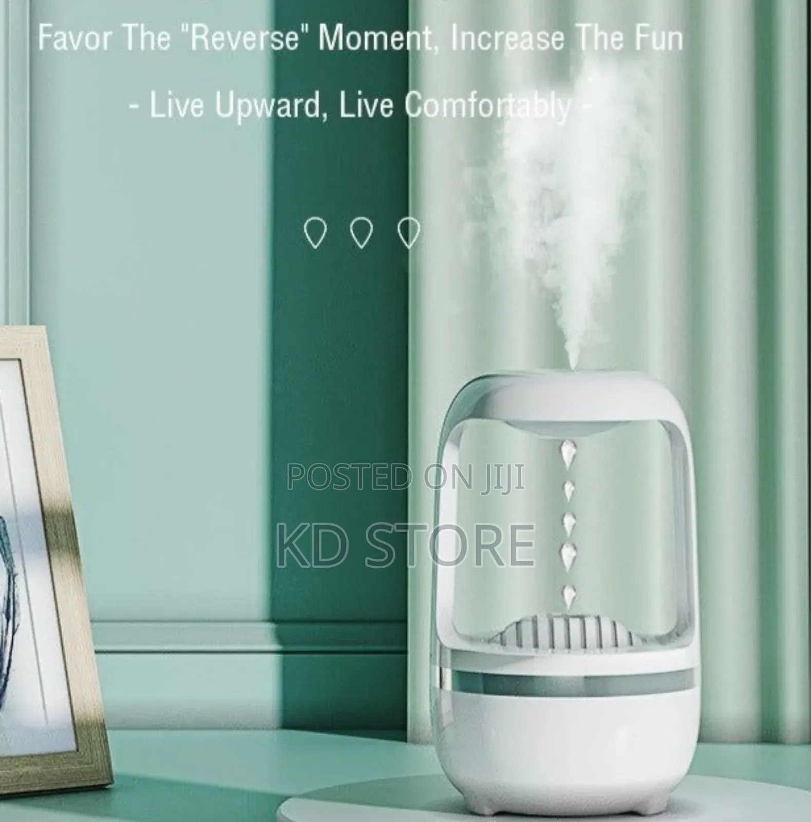  Anti-Gravity Water Drop Humidifier 
  High Quality