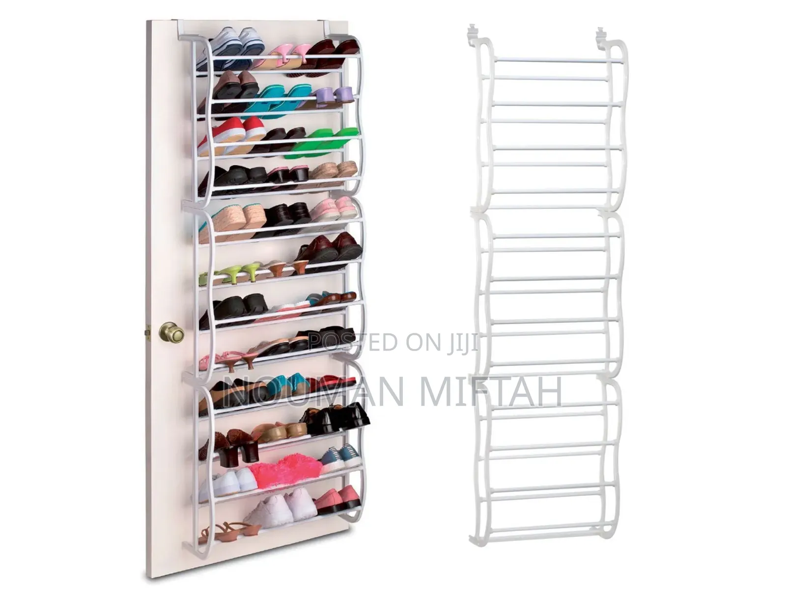 Over the Door Hanging Shelf Shoes Rack