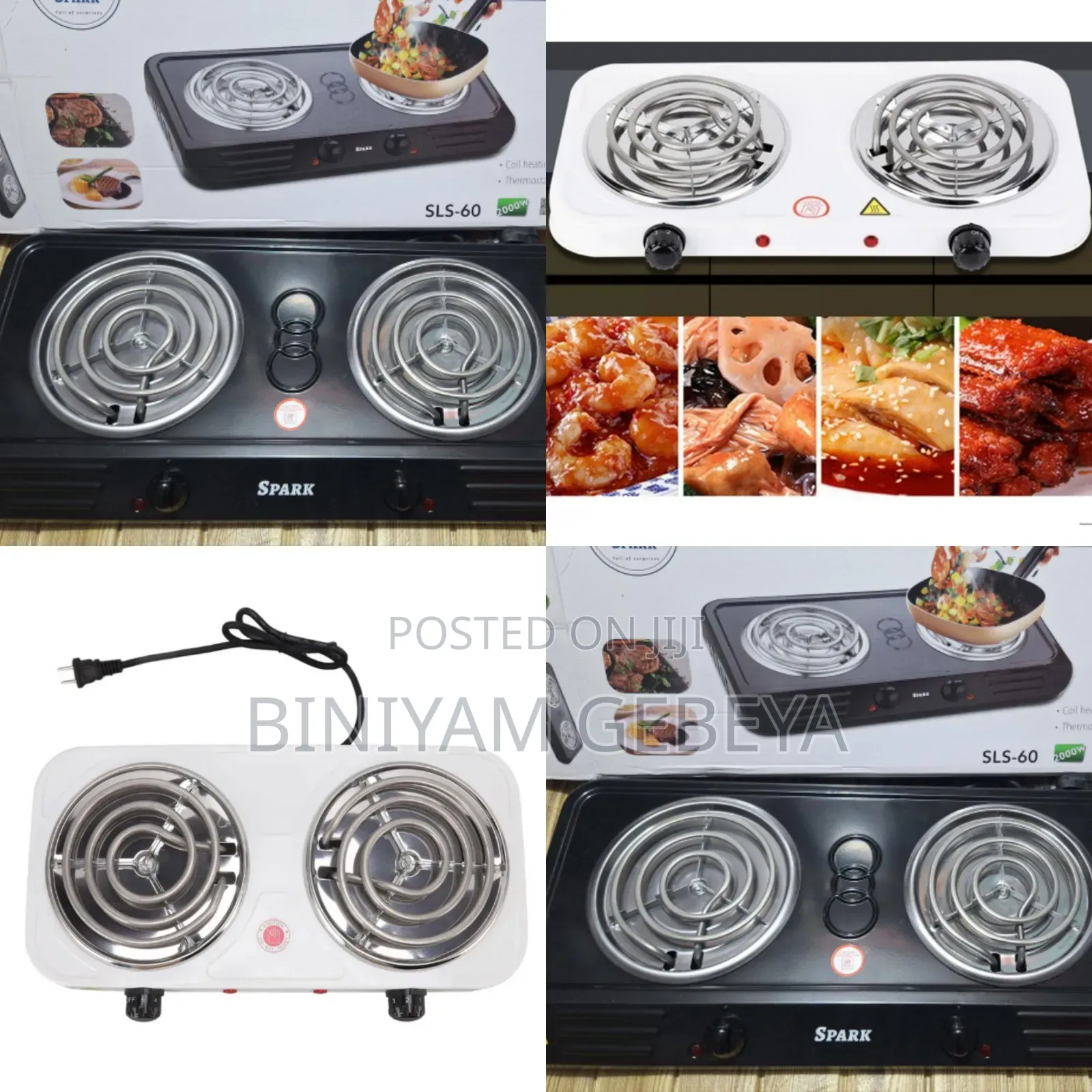 💯Original ትልቁ Spark ባለሁለት ስቶቭ Quality Stove