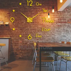 Frameless Modern Wall Clock