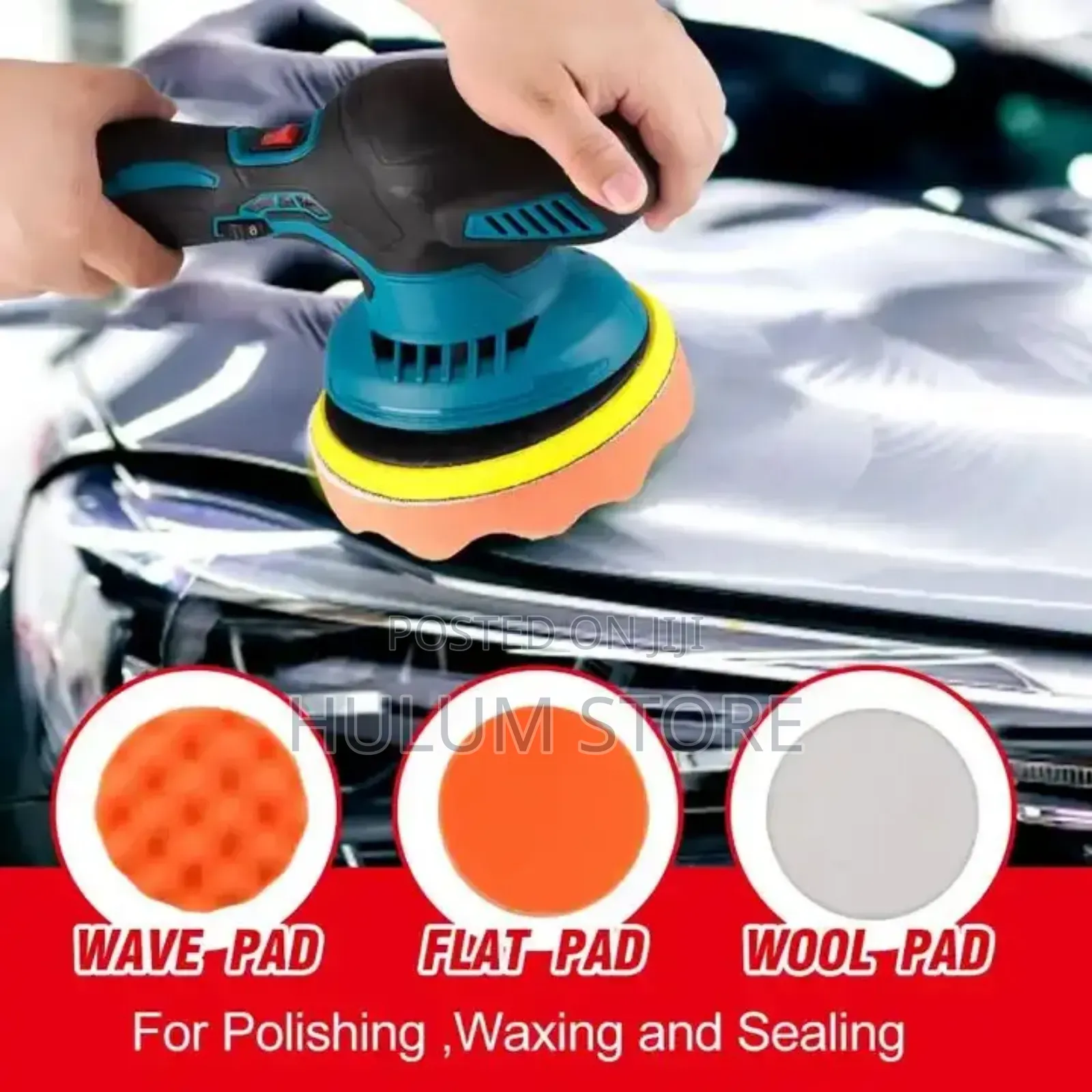 Car Waxing and Polishing Machin