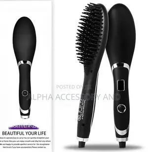 Photo - Gemei Professional Hair Straightener Brush
