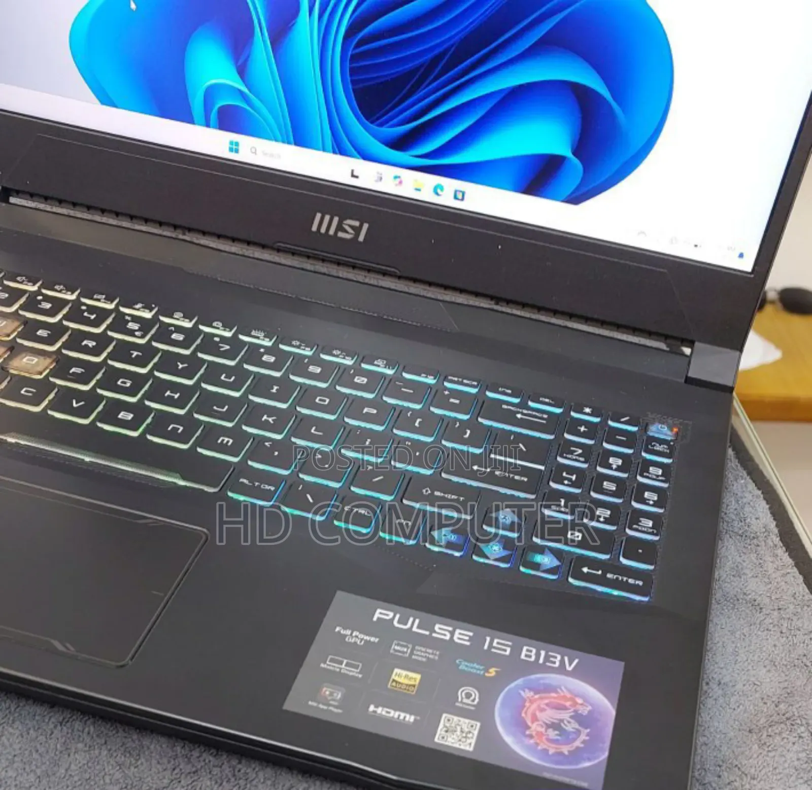 New Laptop MSI Pulse GL66 16GB Intel Core I7 SSD 1T