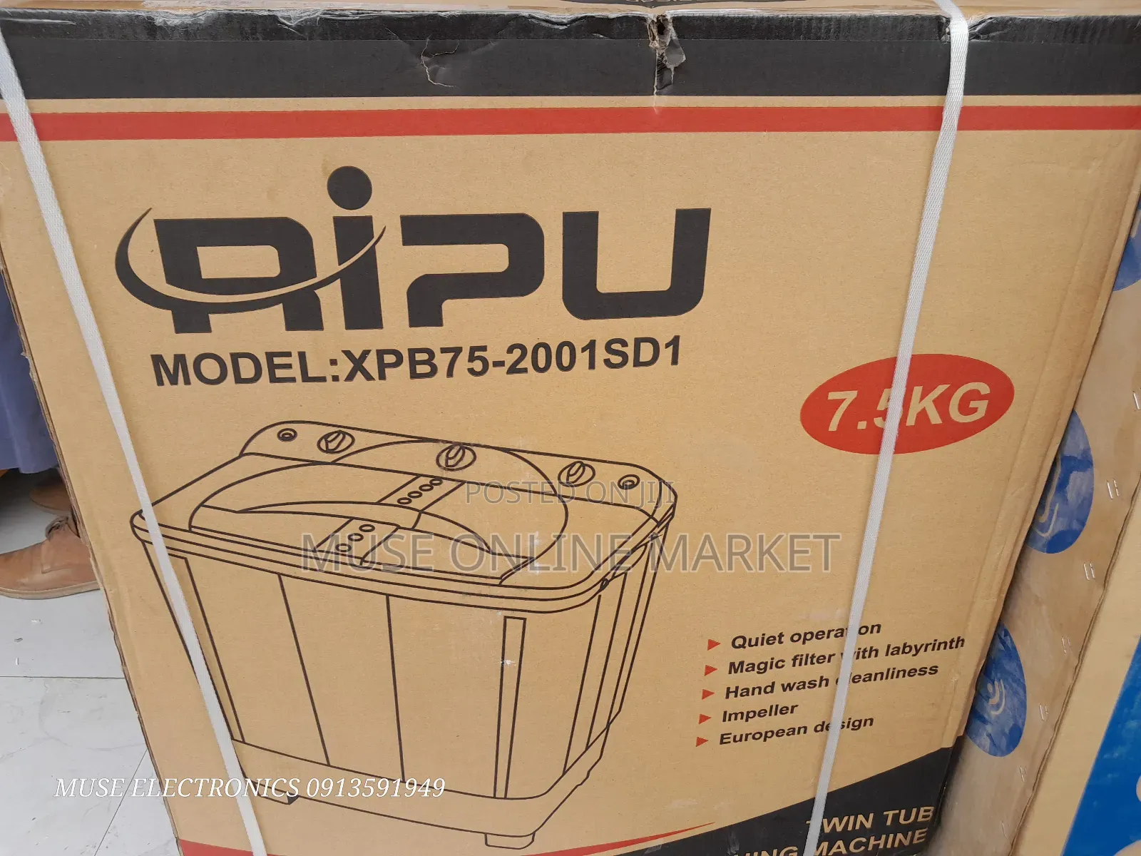 Ripu 7.5 Kg Washing Machine