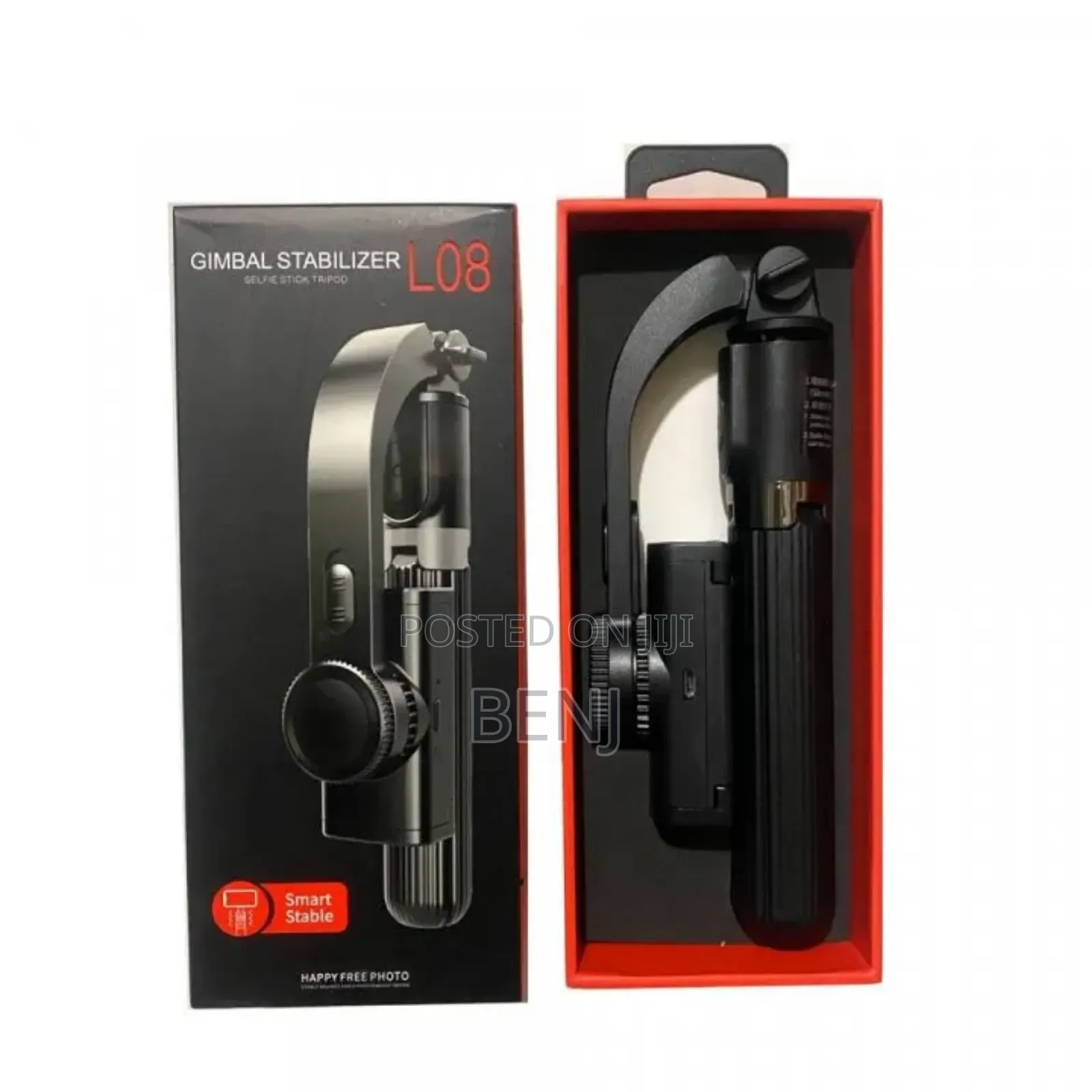 L08 Phone Gimbal | Stabilizer Selfie Stick Tripod 3 in 1