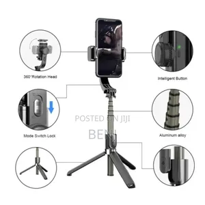 L08 Phone Gimbal | Stabilizer Selfie Stick Tripod 3 in 1