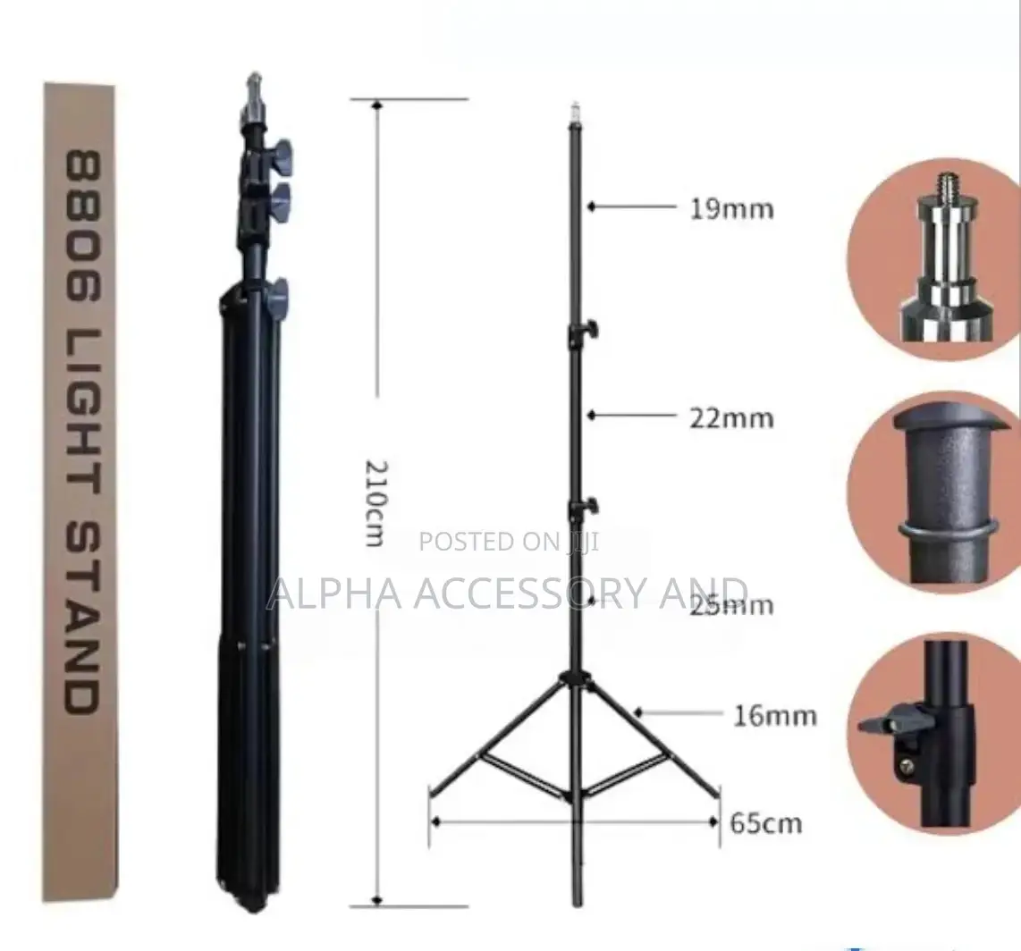 Strong Aluminum Adjustable Tripod