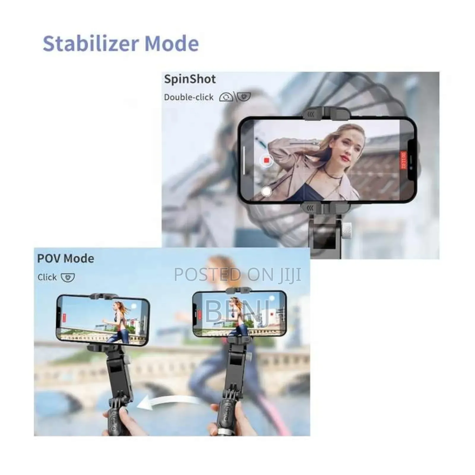 Q18 Intelligent Tracking Gimbal | Stabilizer Selfie Stick