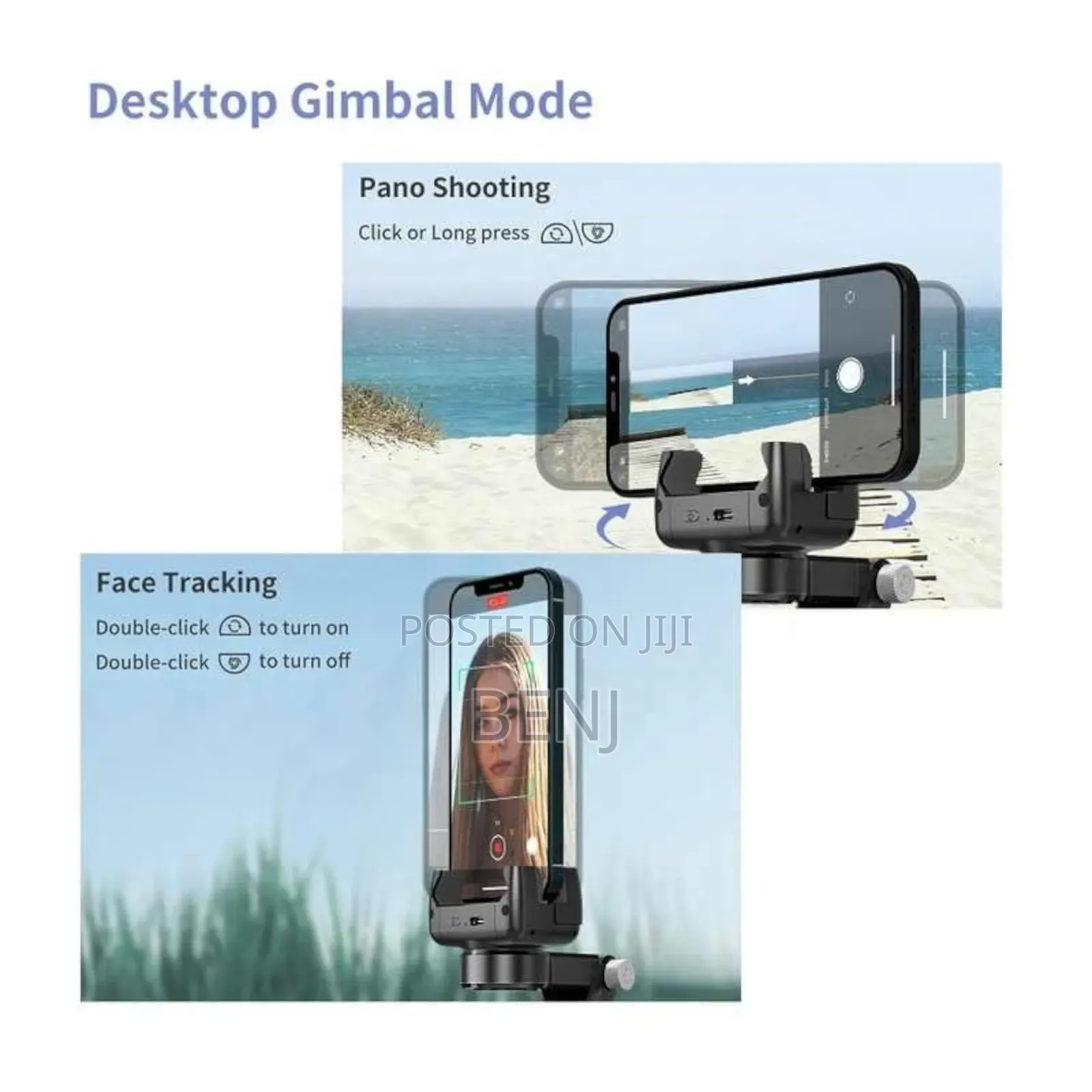 Q18 Intelligent Tracking Gimbal | Stabilizer Selfie Stick