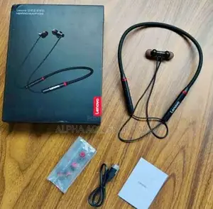 Photo - Lenovo Wireless Neckband Headphones