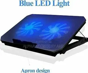 Photo - Double Fan Laptop Cooler Stand And