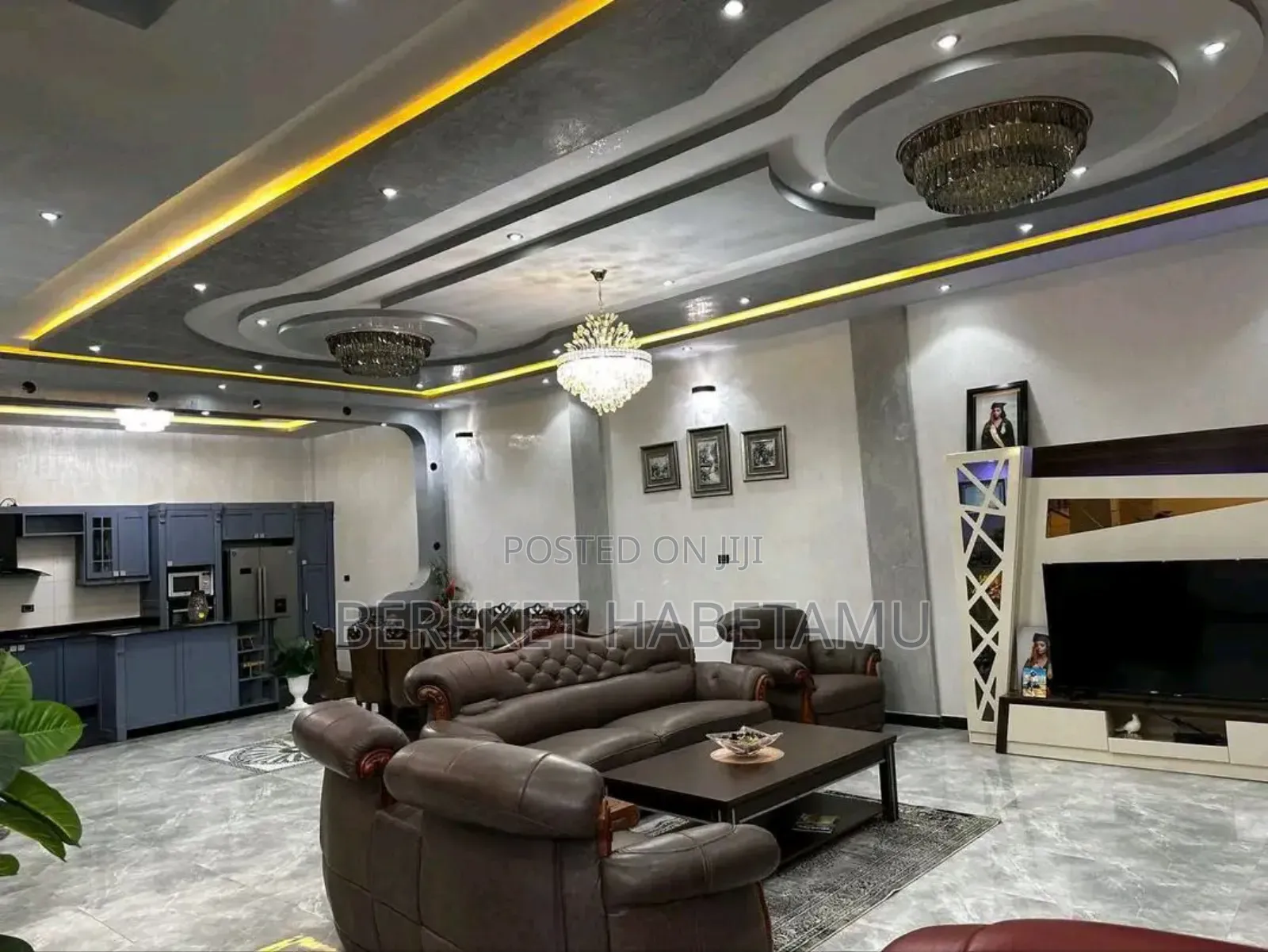 Furnished 9bdrm House in አዲስ አበባ, Nifas Silk-Lafto for sale