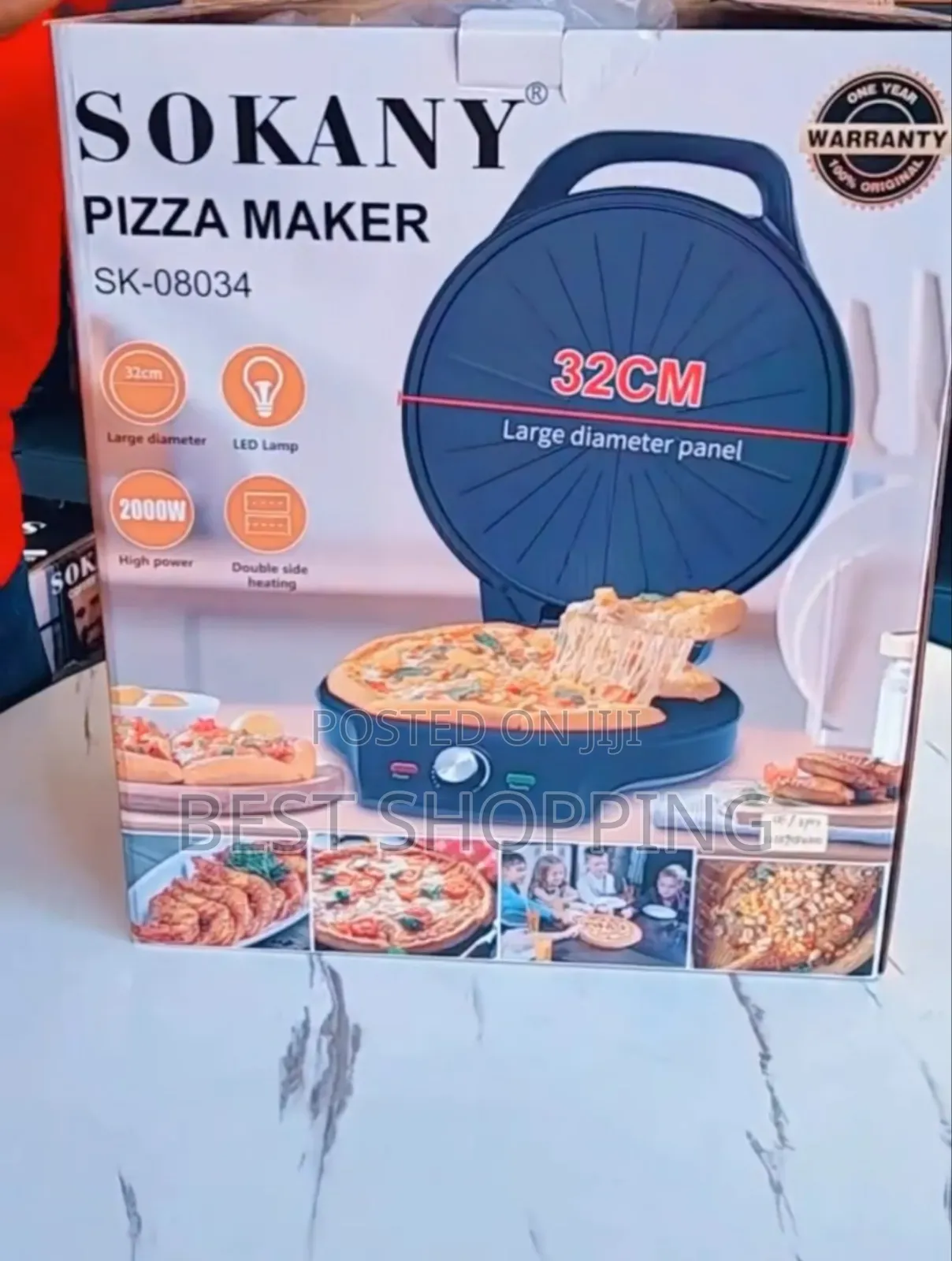Sokany Pizza Maker Double Sided Pizza Maker
