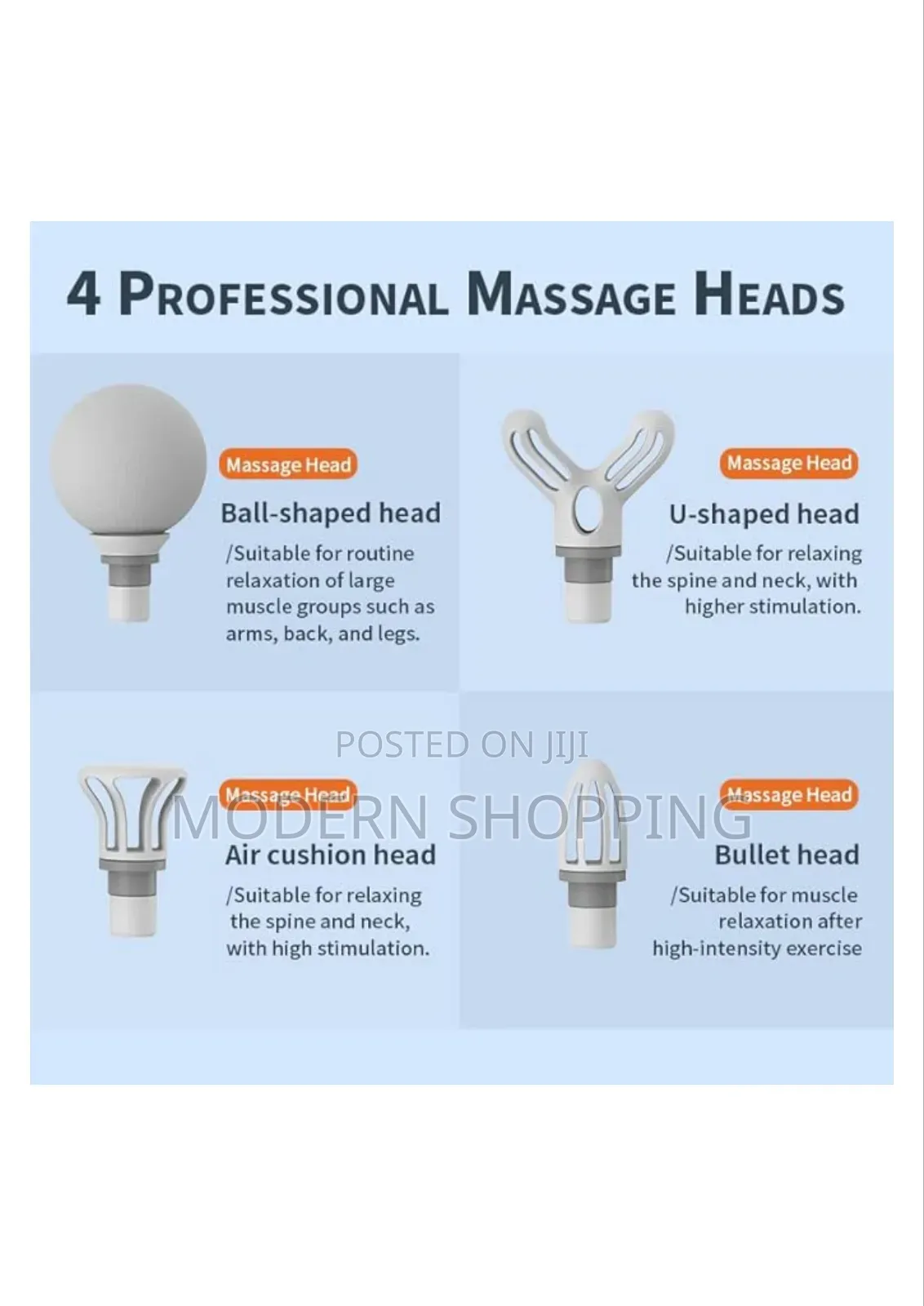 4in1 Mini Massager Gun