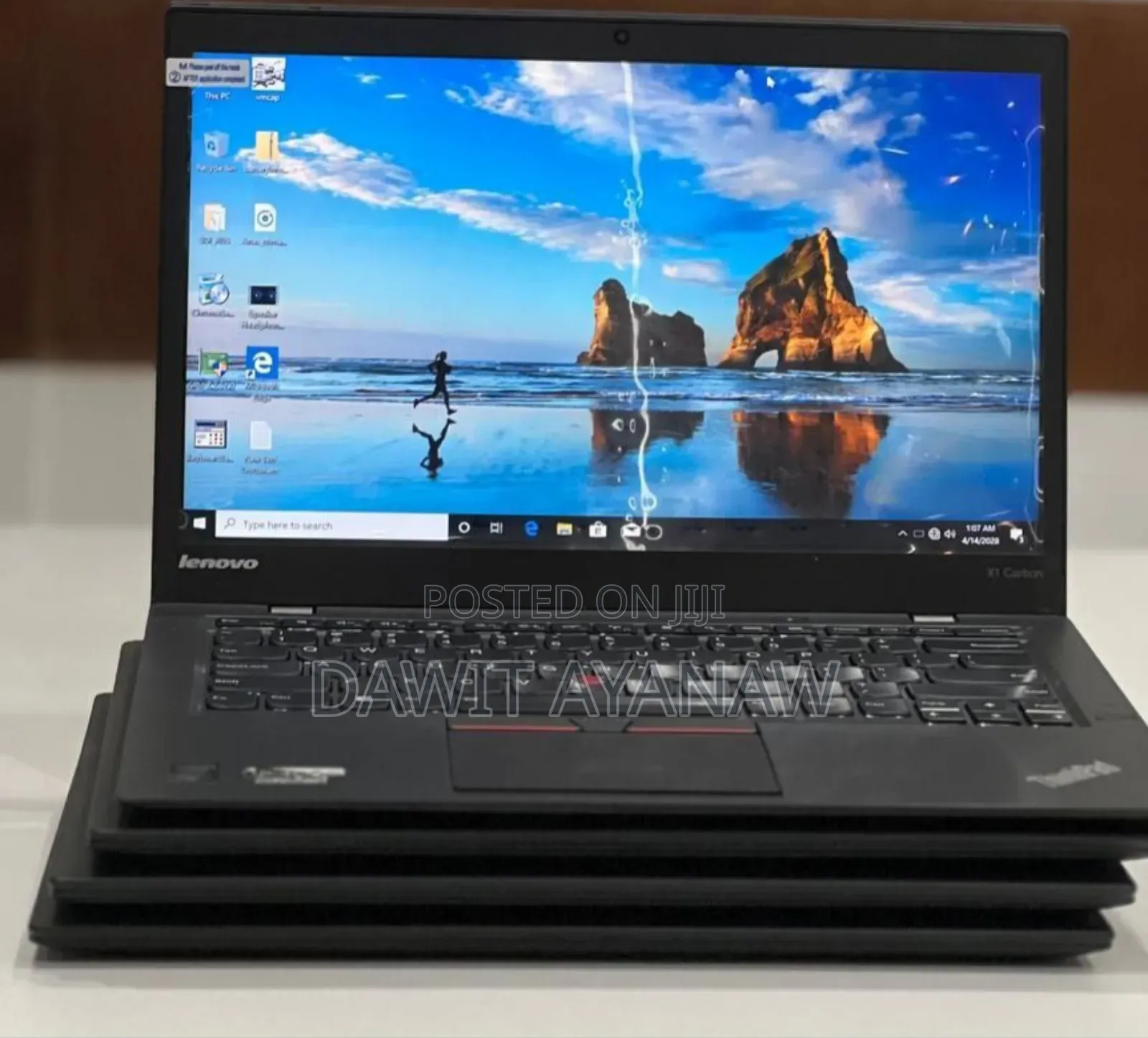 New Laptop Lenovo ThinkPad X1 Carbon 8GB Intel Core I5 SSD 256GB