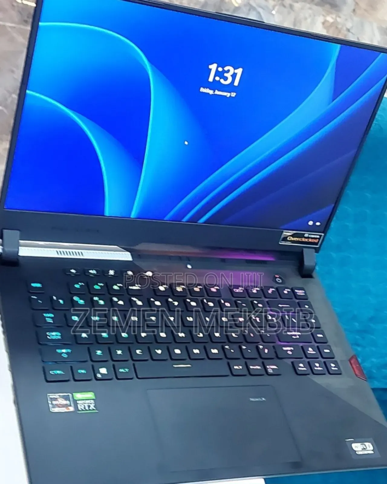 New Laptop Asus ROG Strix G15 16GB AMD Ryzen 9 SSD 1T