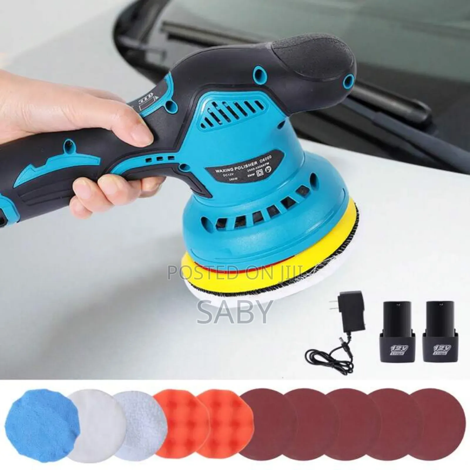 Car Waxing and Polishing Machine