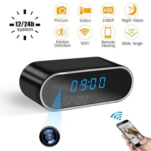 HD WIFI Clock Camera