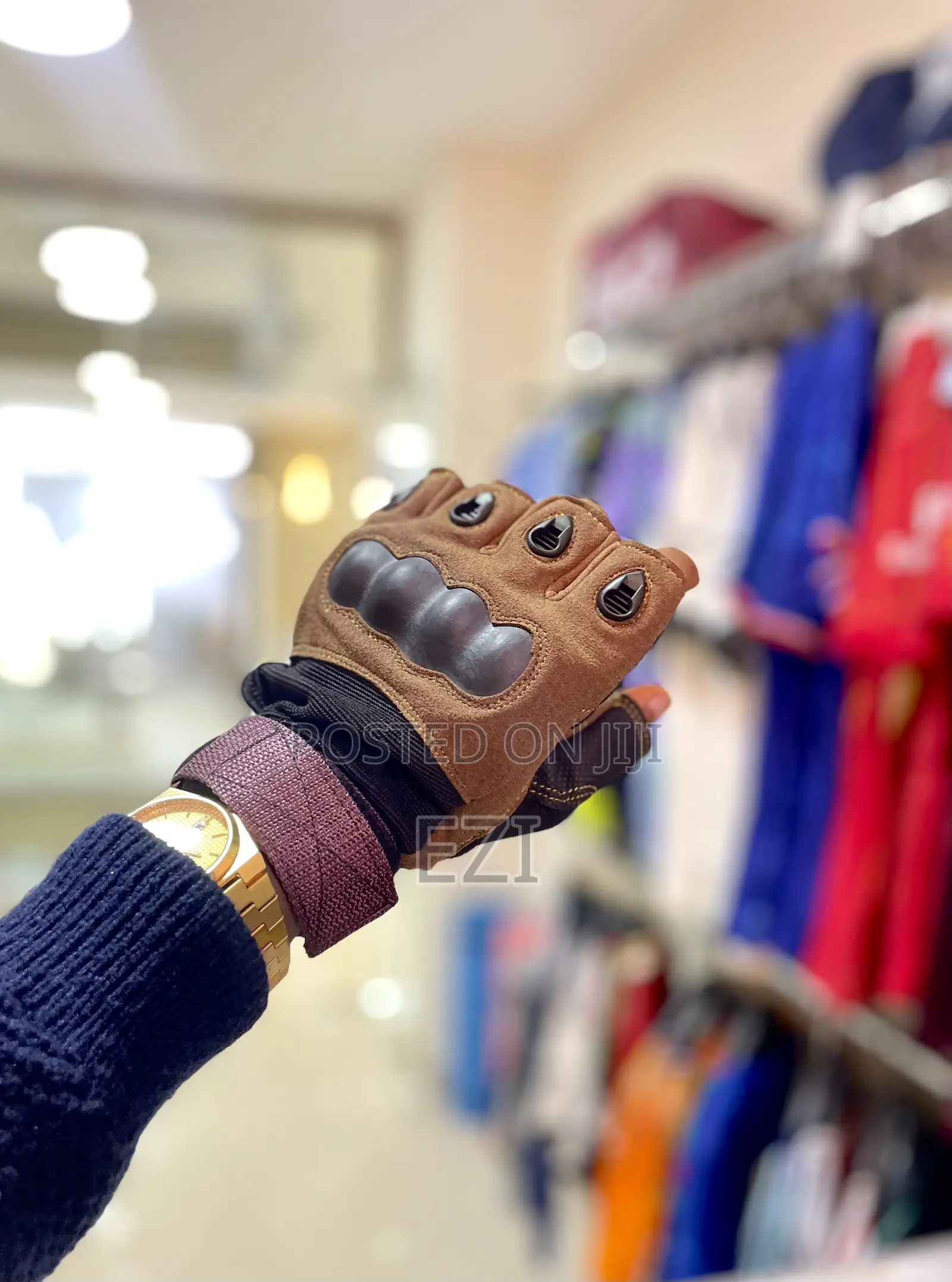 Multi Color Knuckle Gloves